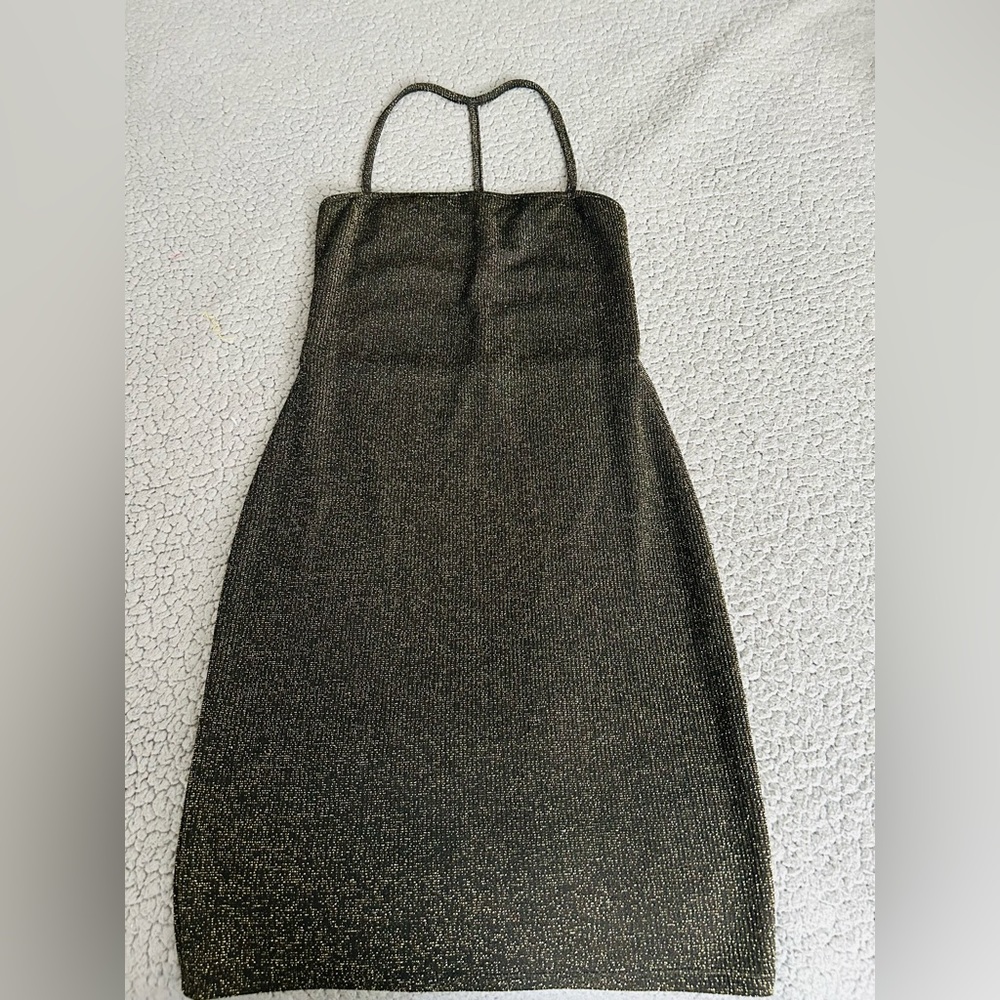 Bodycon reflective dress